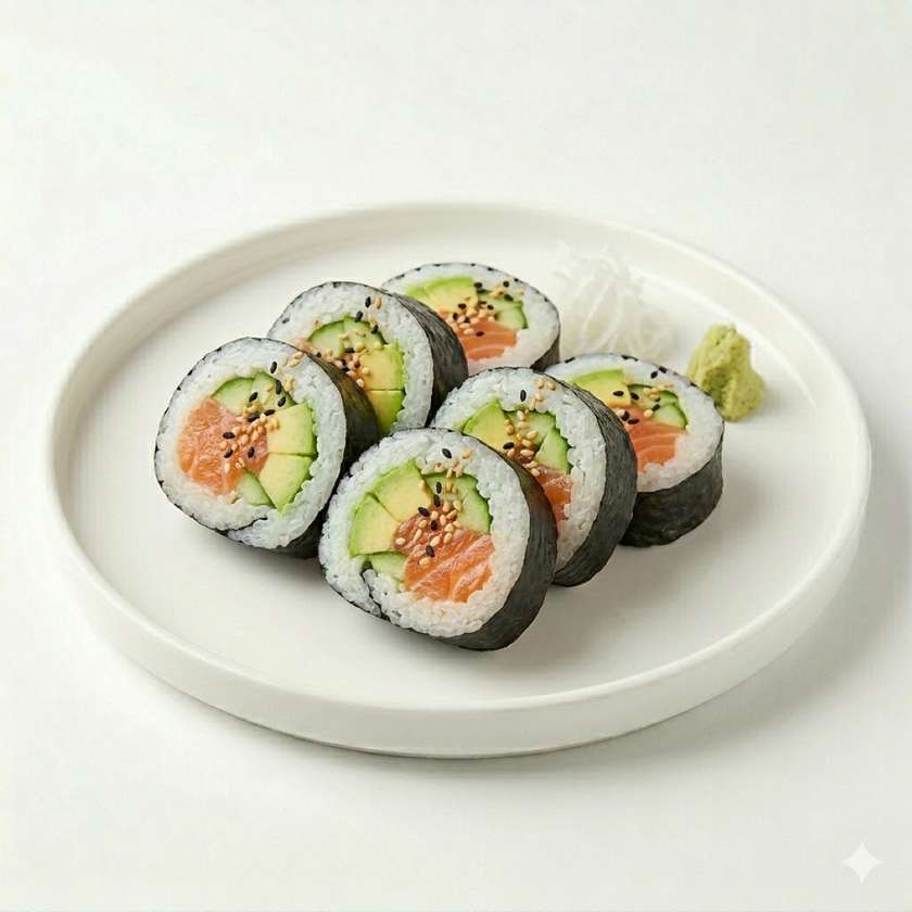 Sushi Futomaki losos
