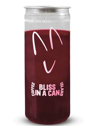 Refresh Tea Black Tea with Blueberry and Spirulina in an Icup
