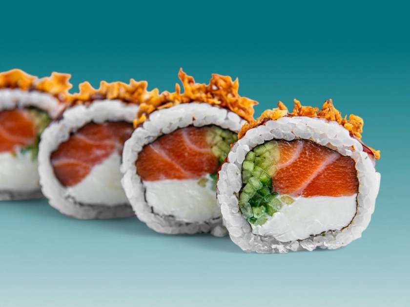 399.Crunchy Philadelphia maki 8tk