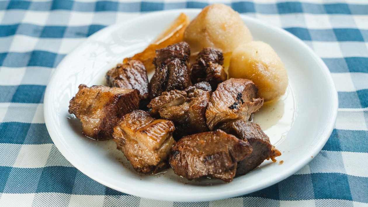 Wine-Cooked Fried Pork