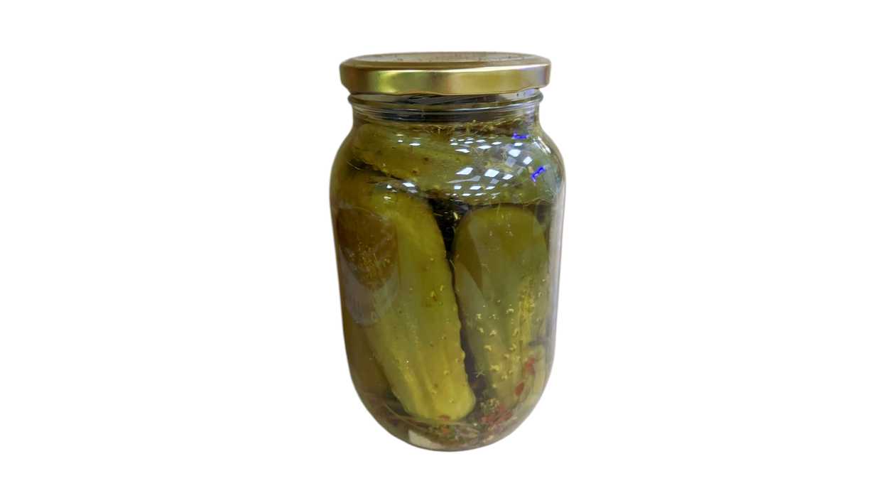 Pickled cucumbers 1kg jar