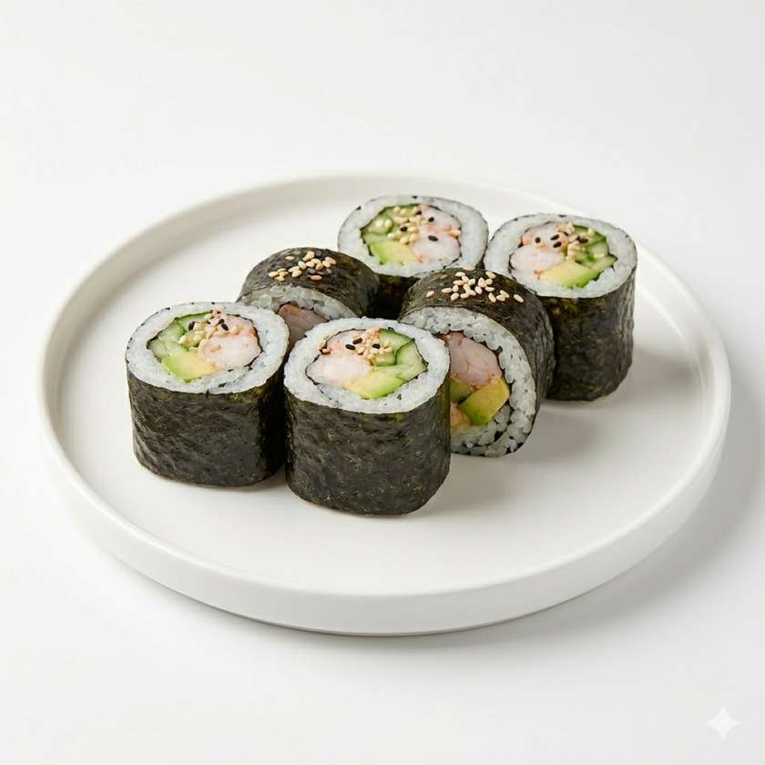 Sushi Futomaki krevety