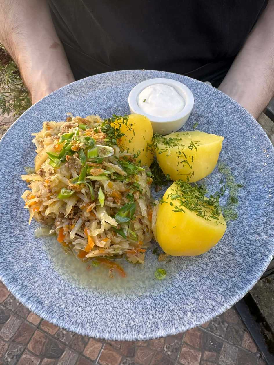 Värskekapsahautis hakklihaga