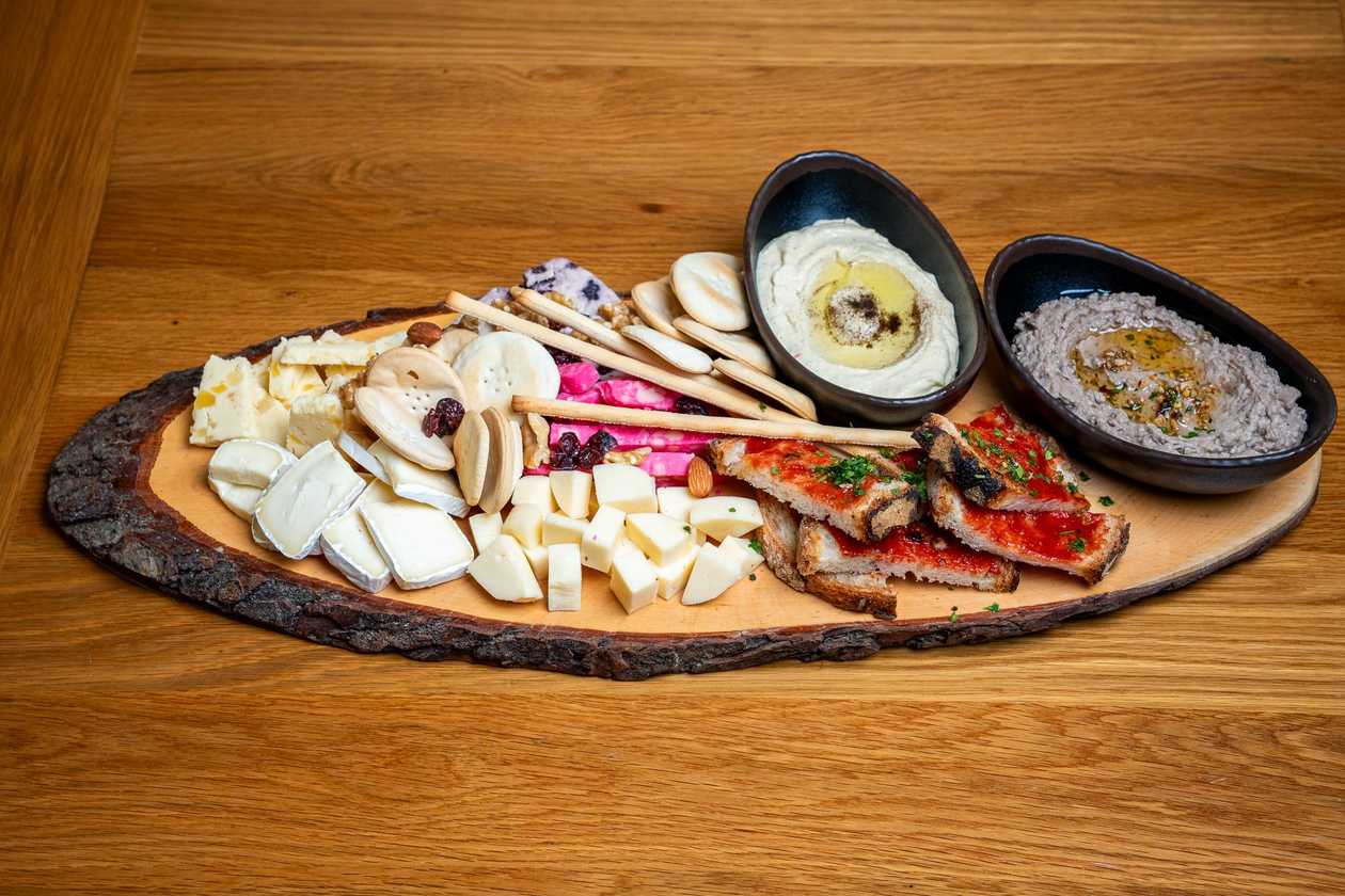 Cheese & Dips Platter