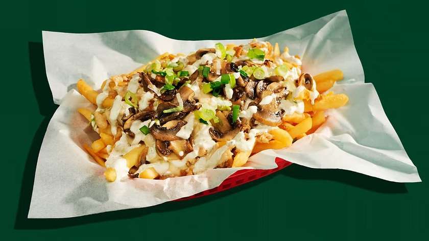 Mushroom Chicken American Fries 🍄