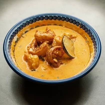 Czerwone curry z krewetkami