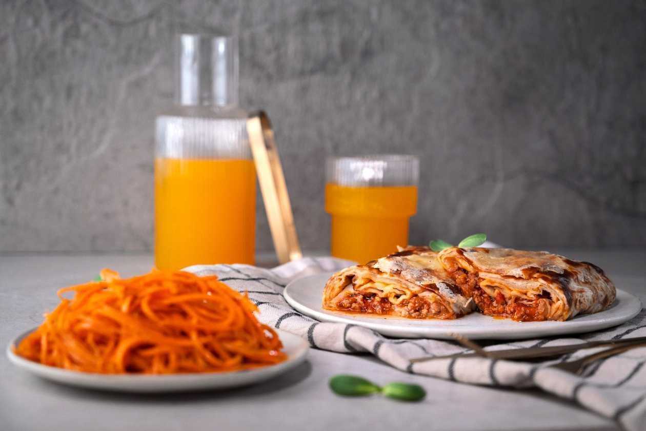 Krepp + salat + jook