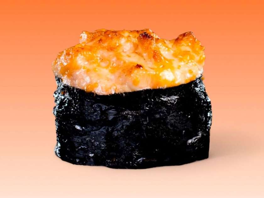 32.Hiidkreveti küpsetatud gunkan sushi