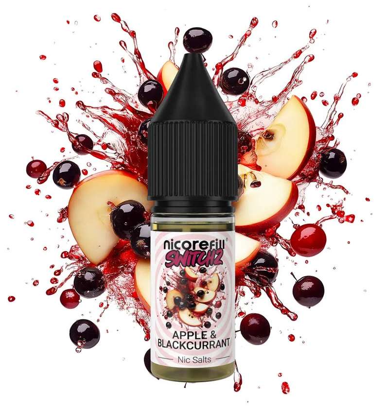 Nicorefill Switch2 Apple & Blackcurrant Nic Salt 10ml 20mg