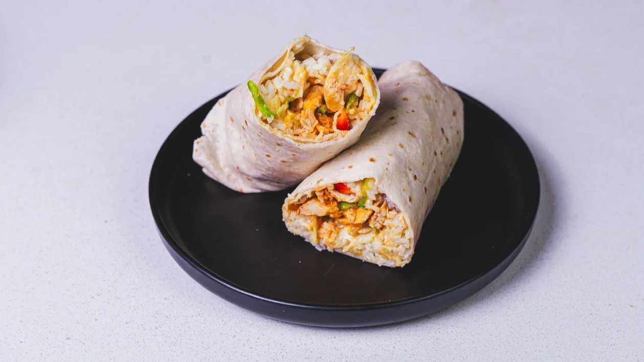 Tandoori Chicken Burrito
