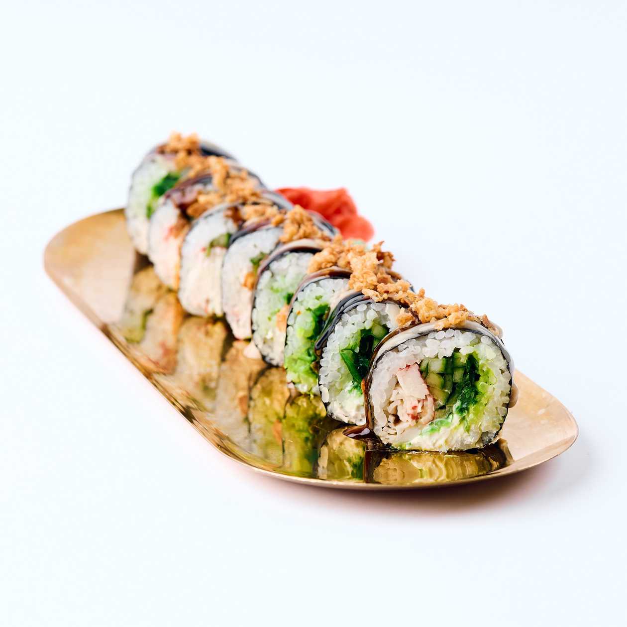 Futo Roll with Surumi and Chuka