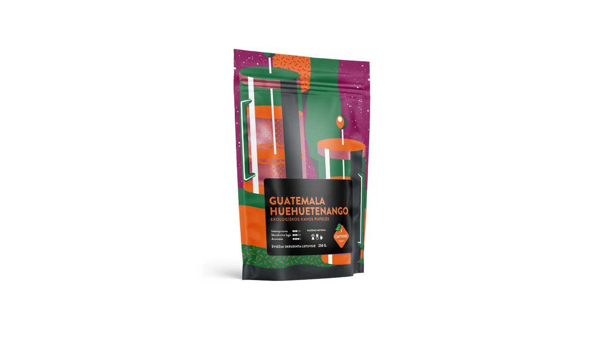 Organic coffee benas Gvatemala Huehuetenago 250g