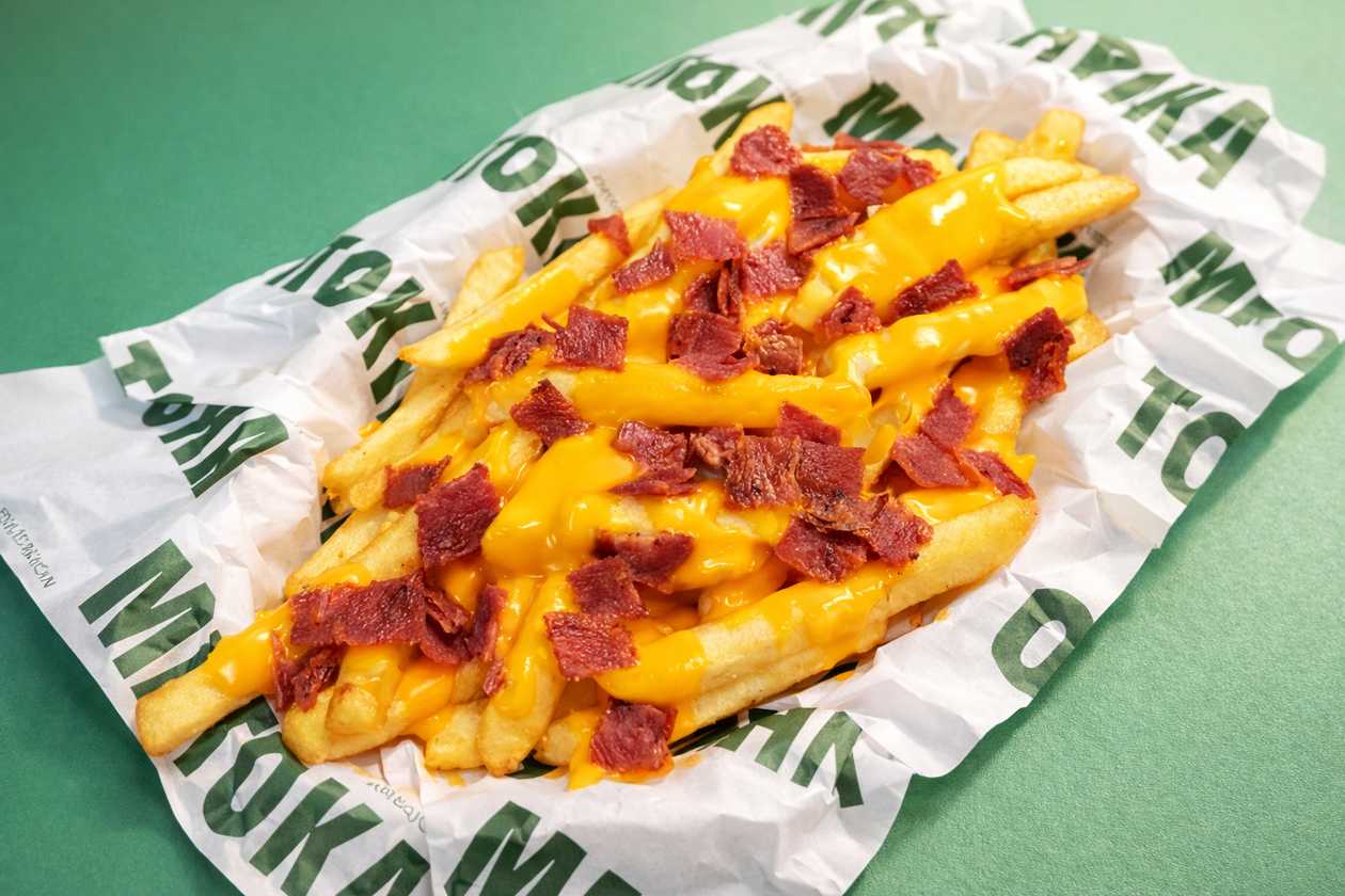🧀 Cheezzyy Turkey Bacon Fries 🍟