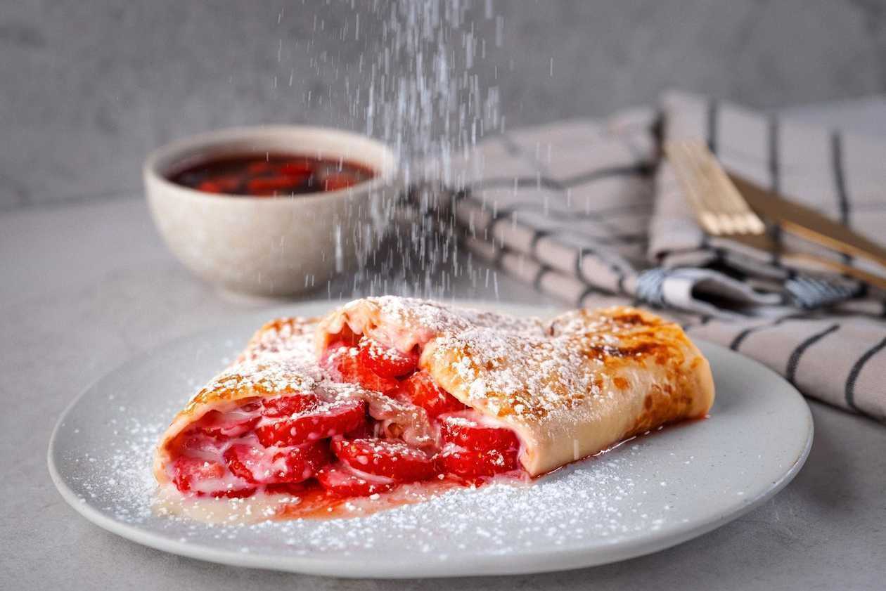 Krepp "Strawberry Мilk"