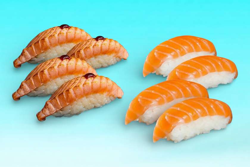 235. Salmon nigiri Combo 8pcs