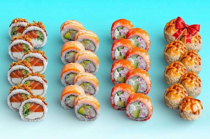 883. Party Combo 3 + 1 TASUTA (32 tk)