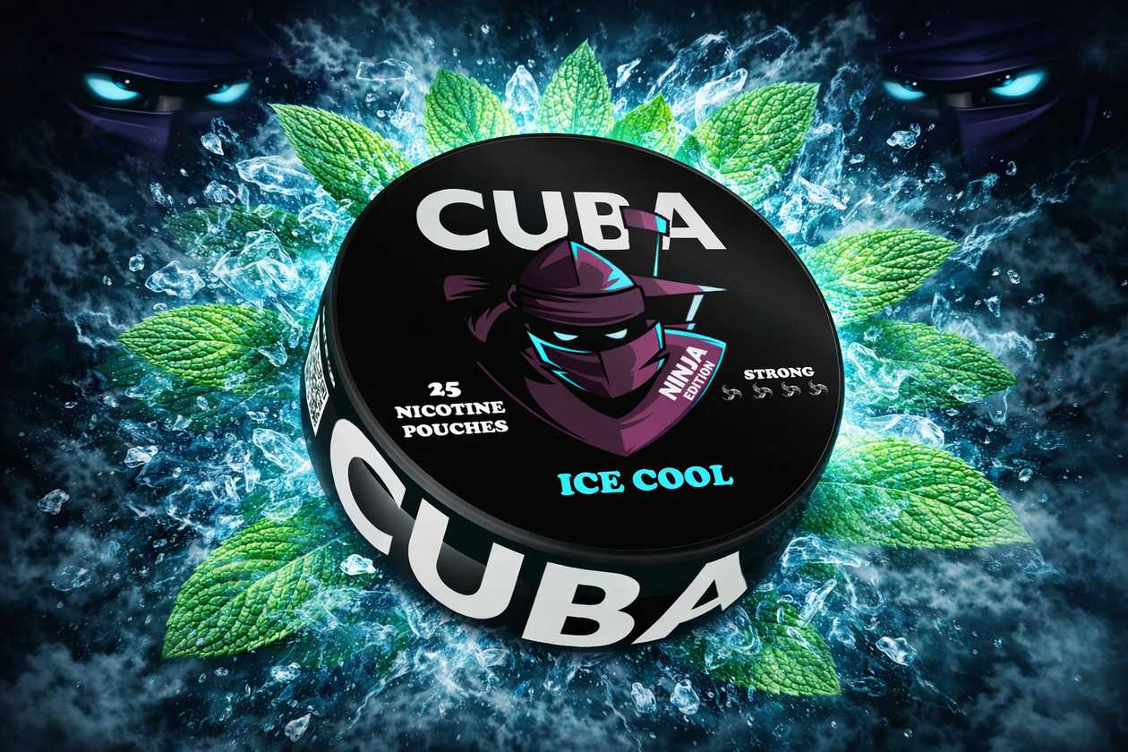 Cuba Ninja 30mg  İce Cool (Sərin Nanə)