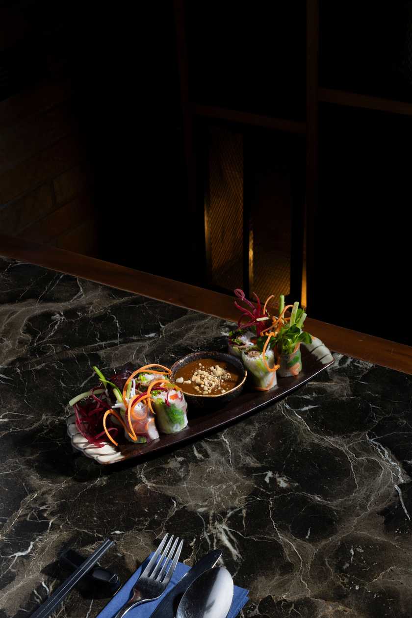 3c. Spring Rolls with Beef