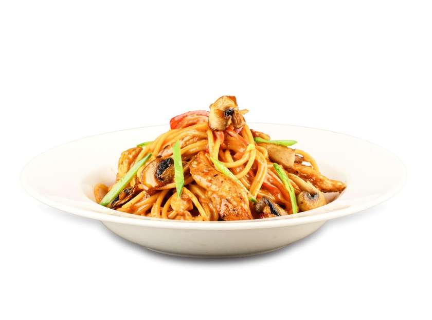 Creamy Chicken and Mushroom Pasta