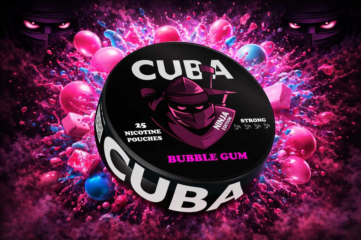 Cuba Ninja 30mg Bubblegum (Saqqız)