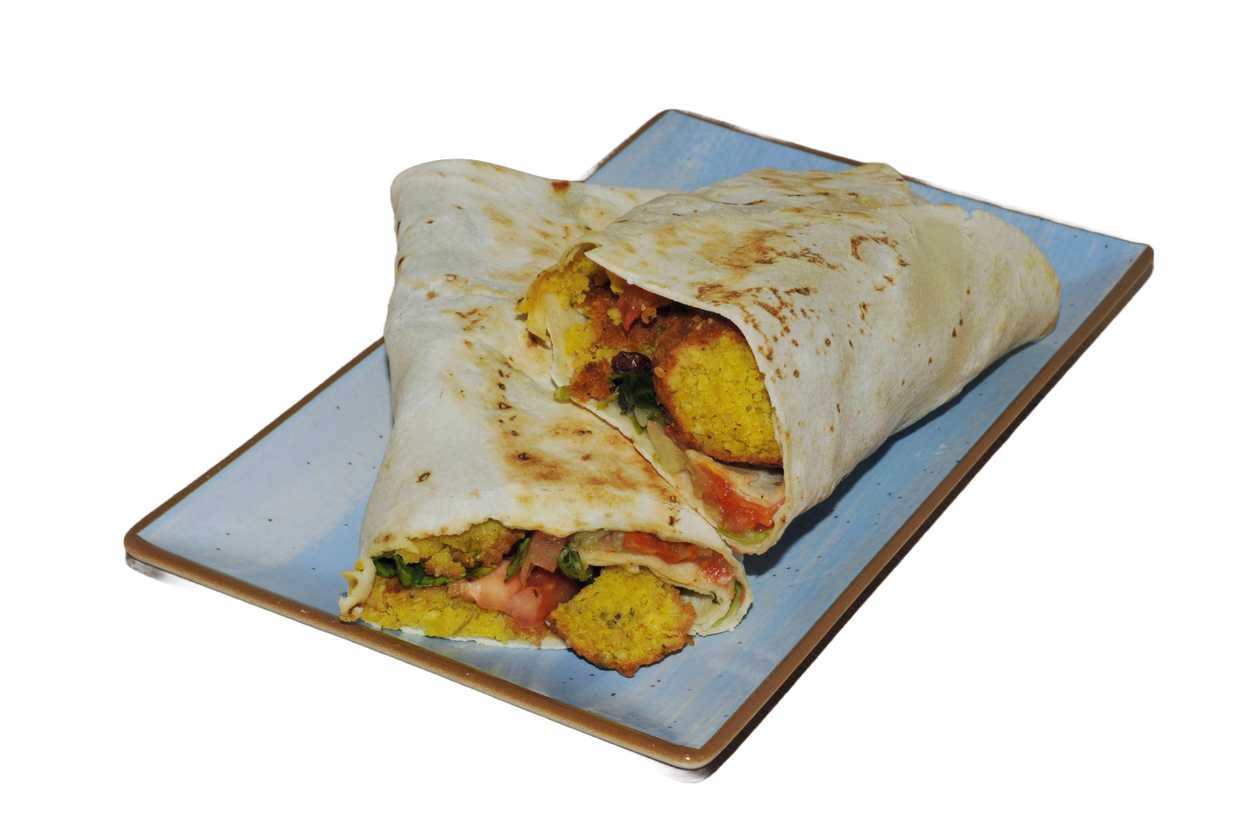 Falafel Sandwich with Hummus