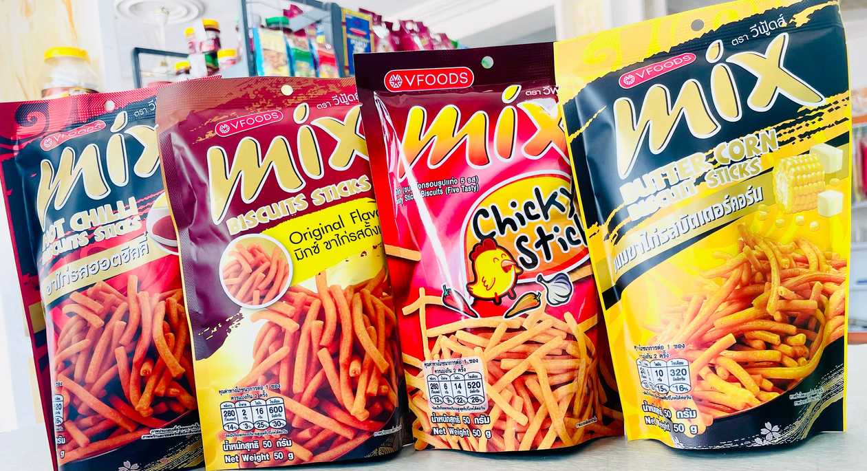 Crunchy, Flavor-Packed Mix Biscuit Sticks!