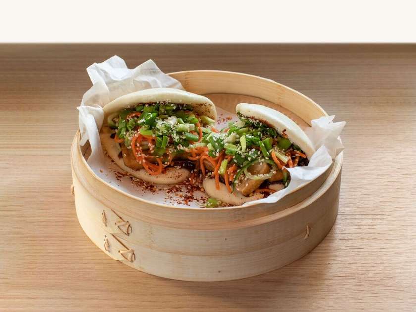 Bao Smażone Tofu Wege Chilli