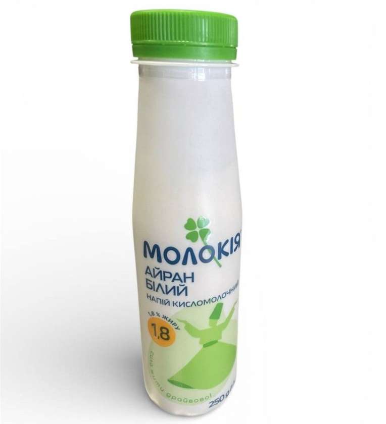 Айран Білий ТМ Молокія 0,25
