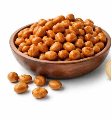 Coated peanut