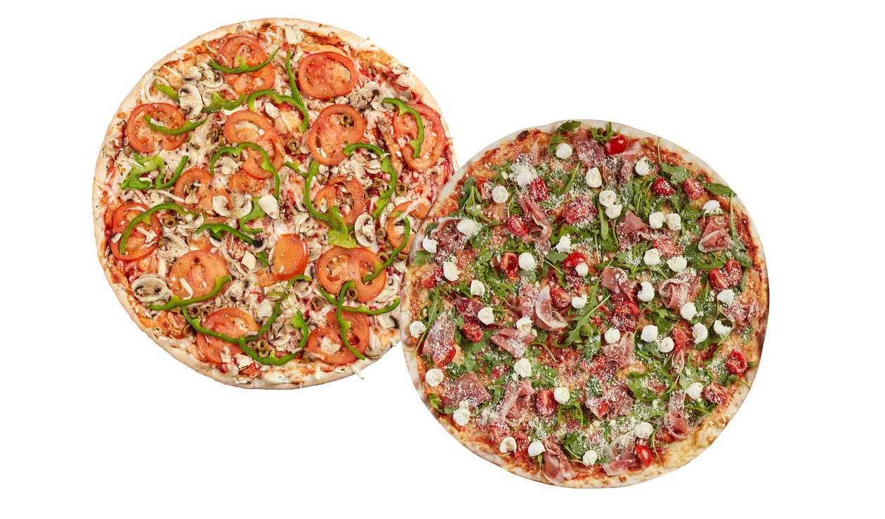 🔥 Pro-sci-utto pizza 30cm + Veggie pizza 30cm