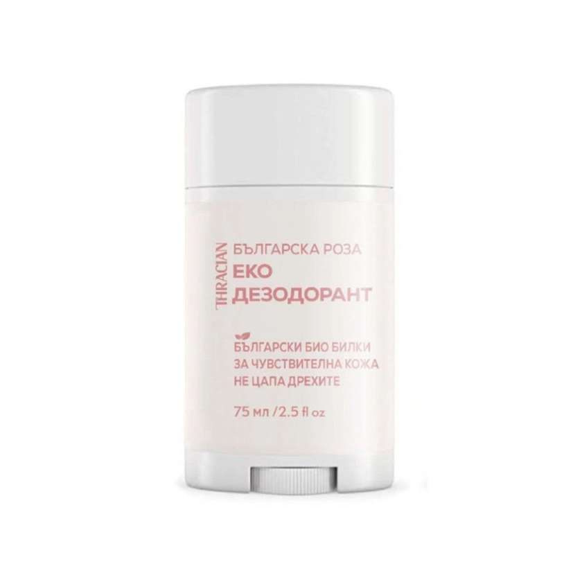 9994613 Eco Deodorant Rose, 75 ml, Thracian