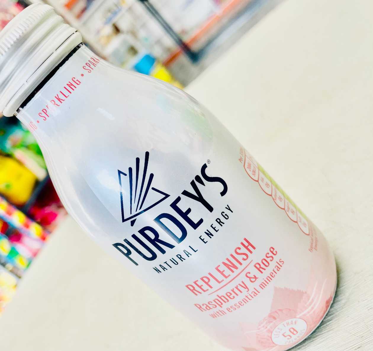 Purdey’s Natural Energy Drink – Raspberry & Rose