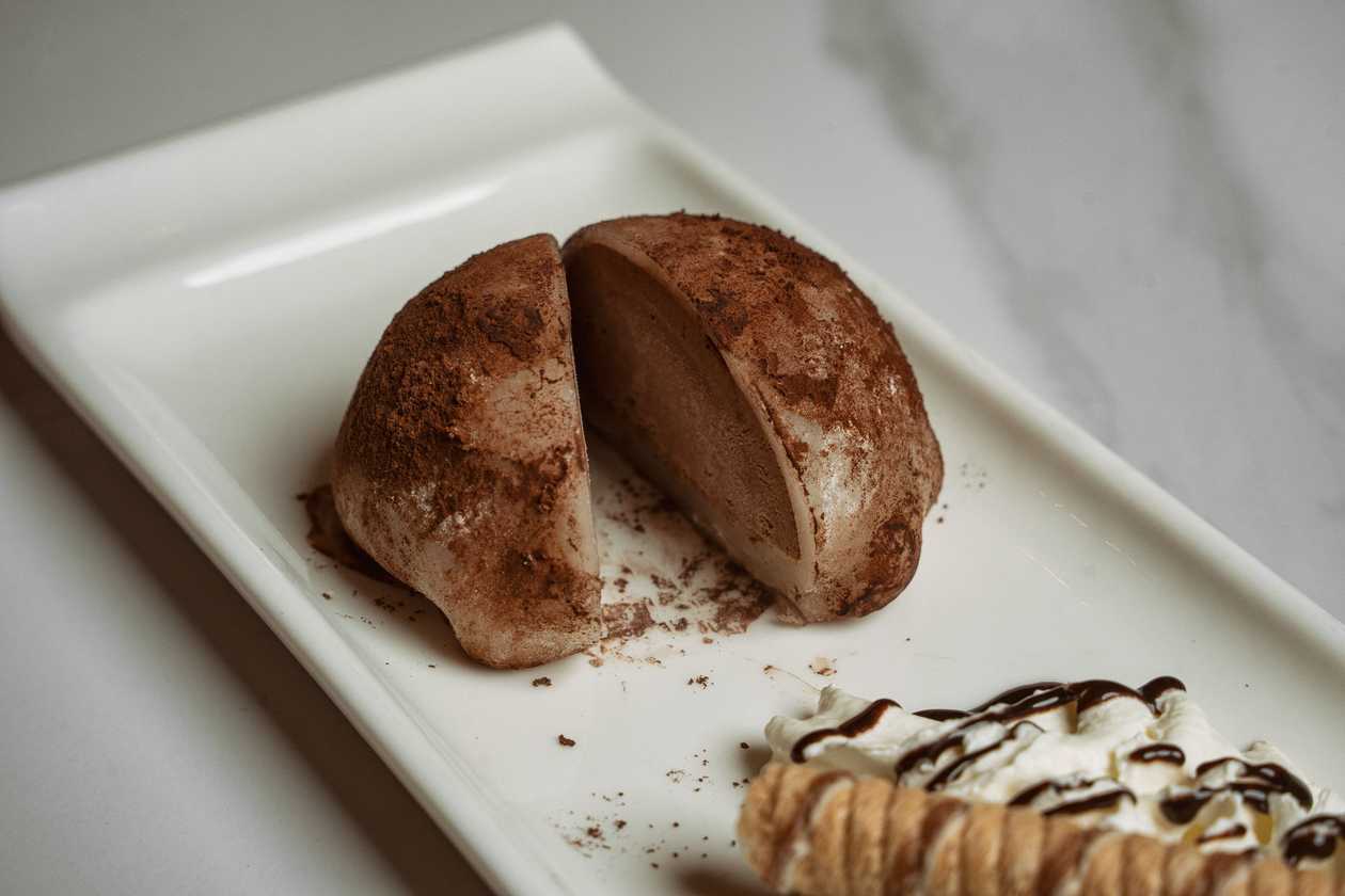 Black Chocolate Mochi