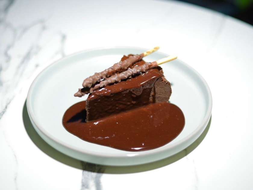 Basque Chocolate Cheesecake