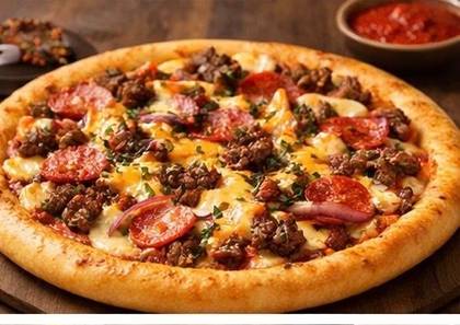 Beef pizza small size