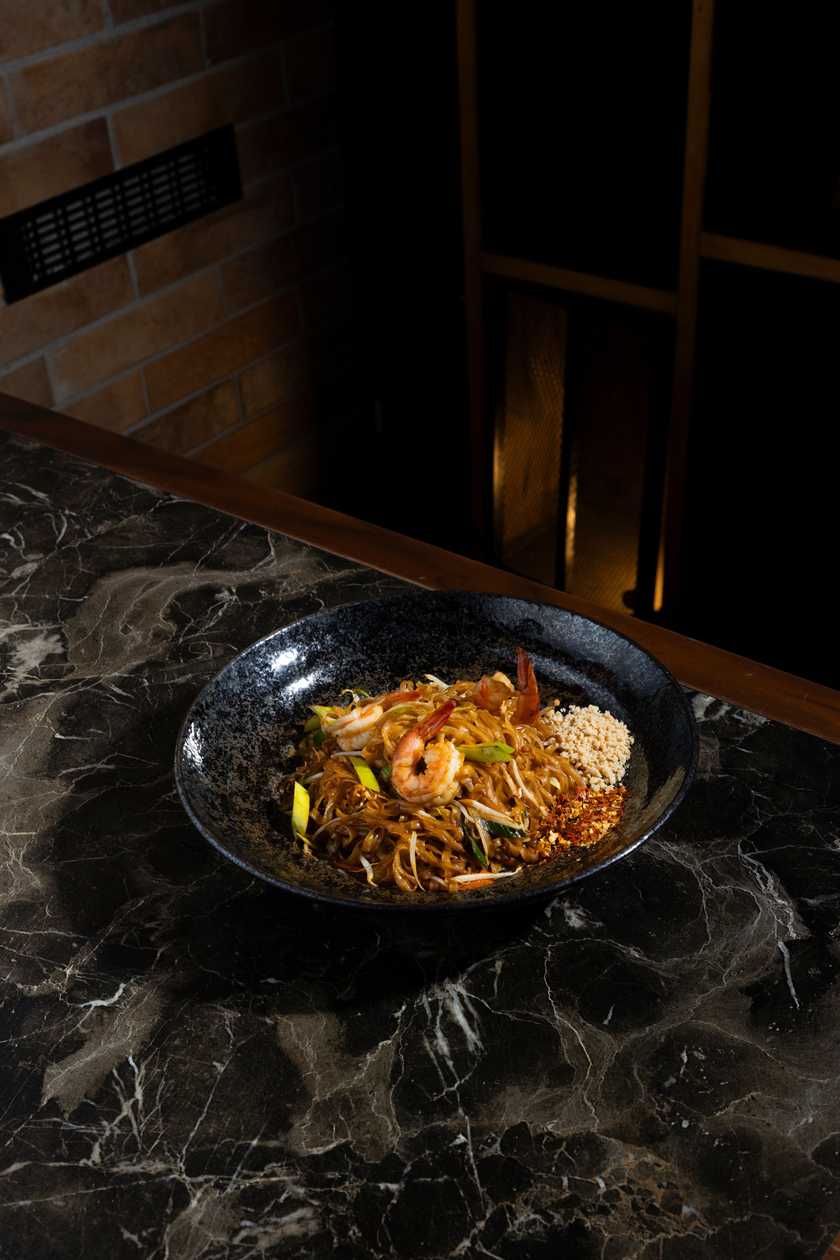 Pad Thai with Shrimps