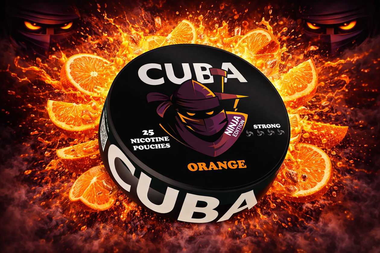 Cuba Ninja 30mg Orange (Portağal)