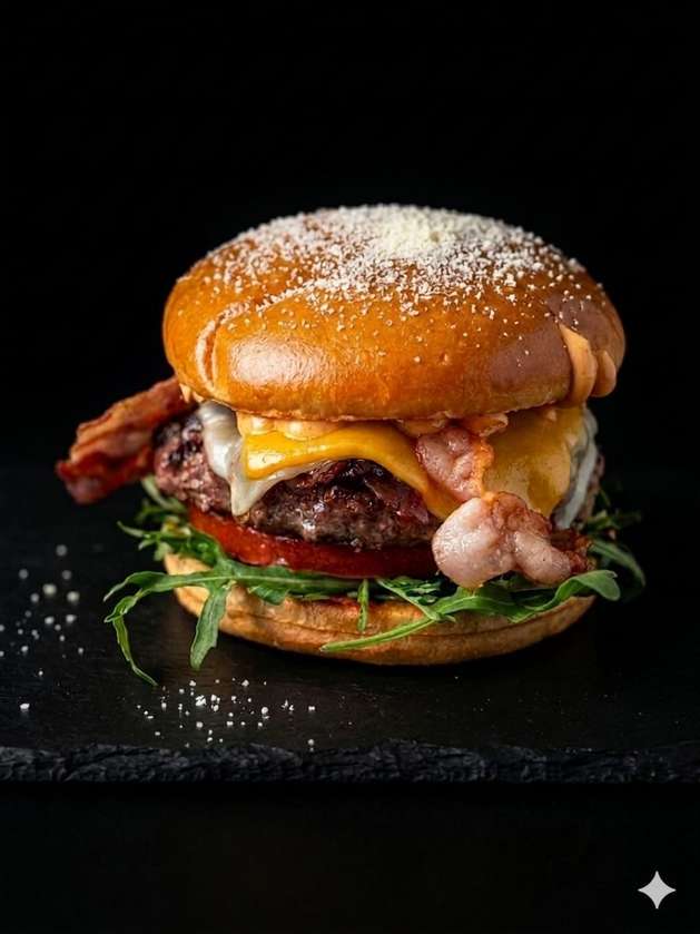Black Angus Umami Burger. Complete Menu