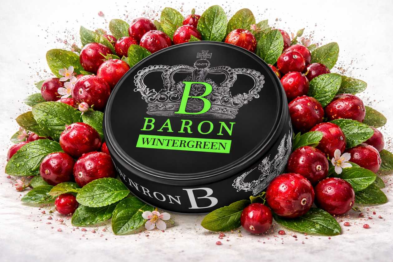 Baron 77mg Winter Green (Mərcani)
