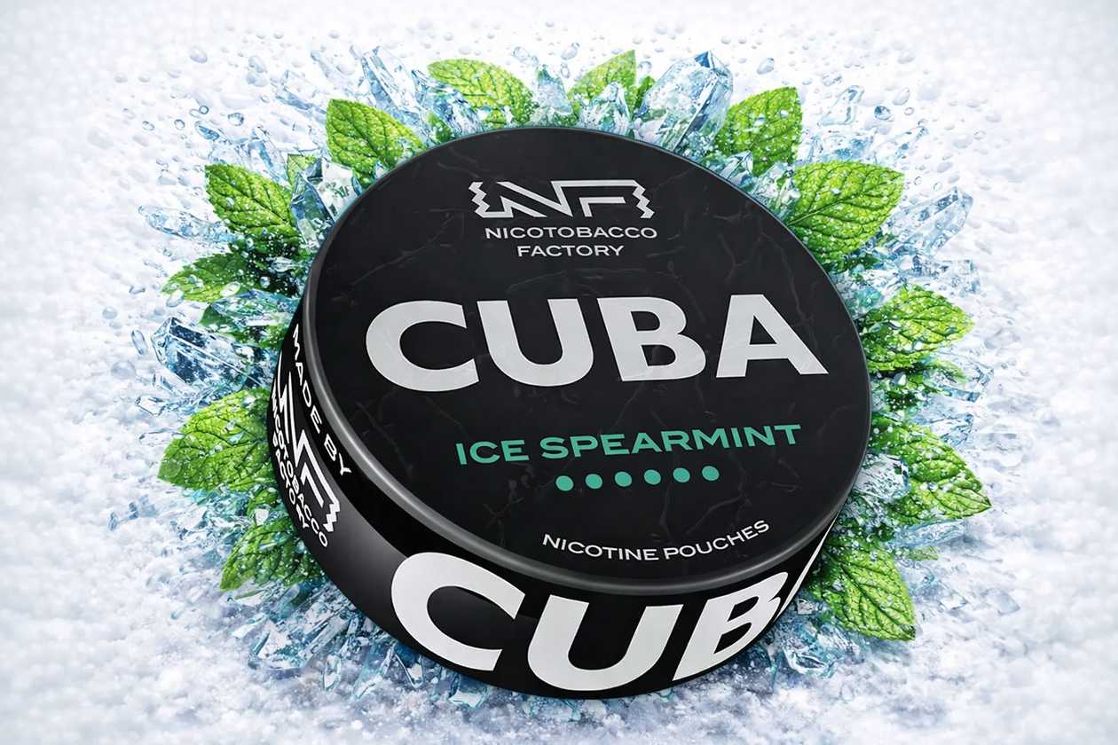 Cuba Black 66mg İce Spearmint(Buzlu Nanə)