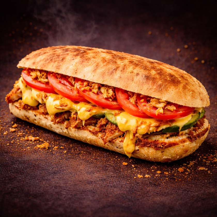 Golden (Cheddar) Crunch Sandwich