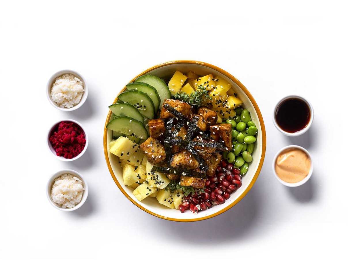 Poke Queen with tofu