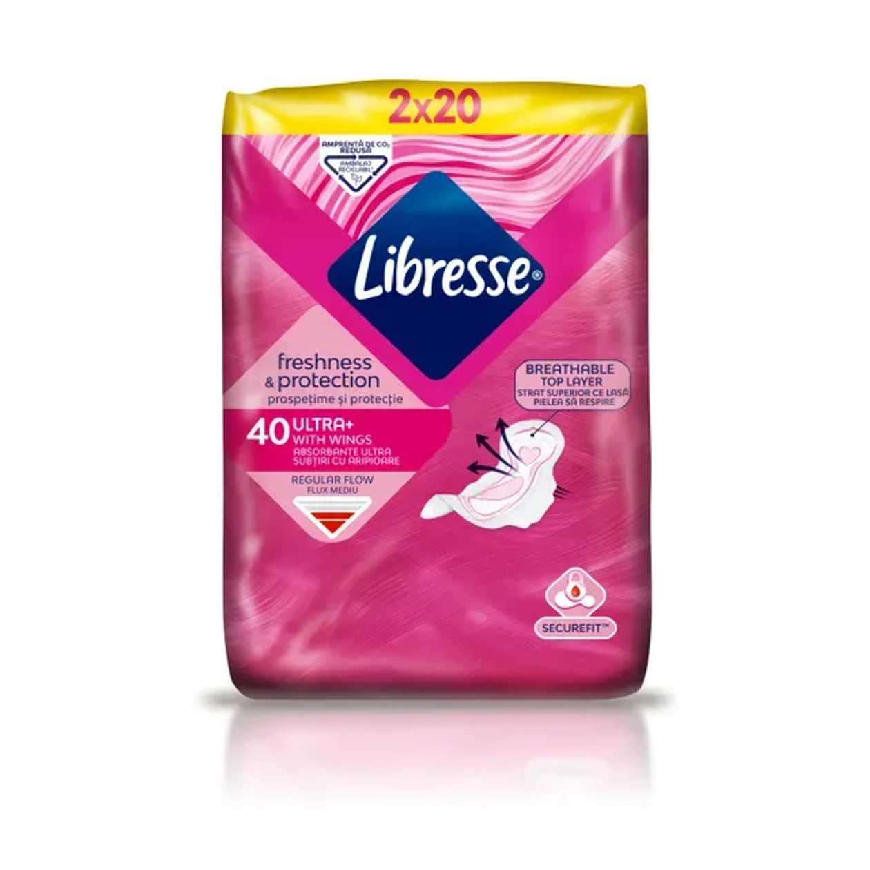 Libresse Absorbante ultra normal 2x20 buc