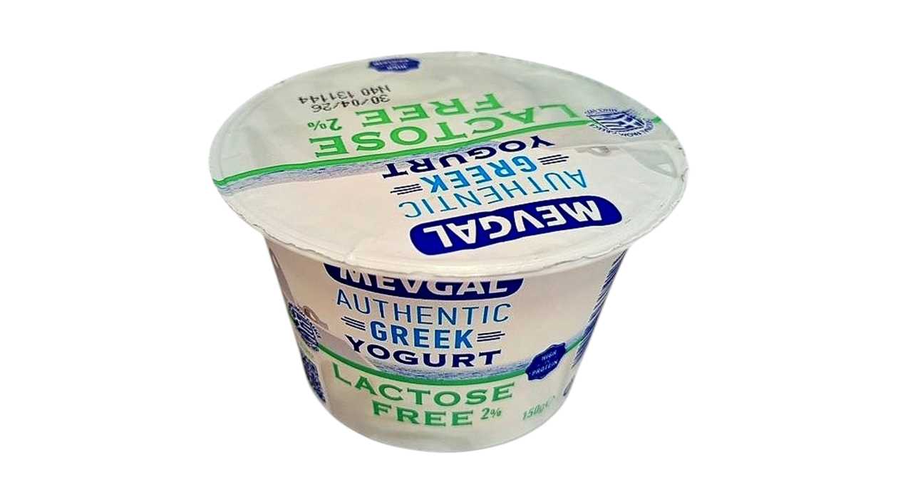 Yogurt greco senza lattosio/zucchero 2% 150 g Mevgali