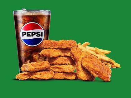 Plant-Based Nuggets 9 Pcs Meal