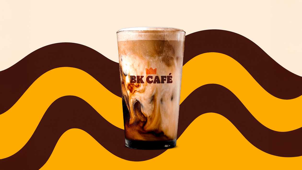 Large Iced Caramel Latte