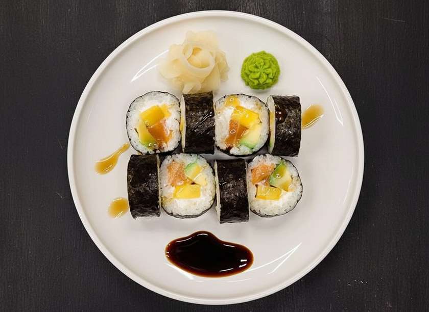 Futomaki Saké Mango