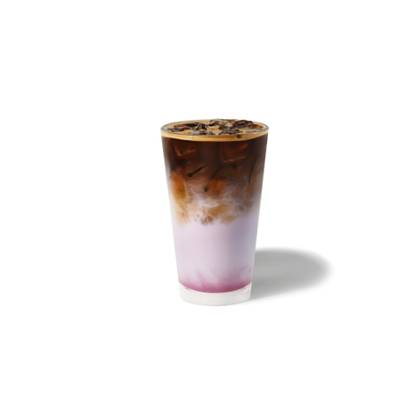 Iced Ube Vanilla Flavour Macchiato