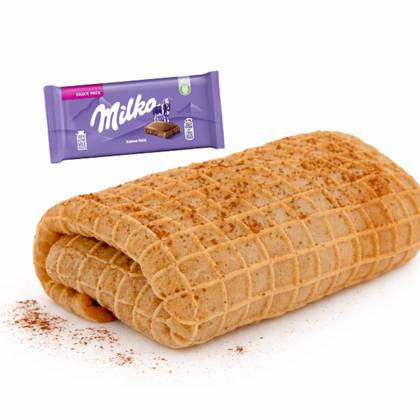 Tripa de Aveiro com Chocolate de Leite