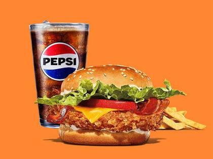 Crispy Chicken Cheese & Bacon Meal